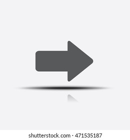 Vector icon arrow