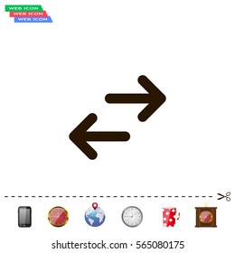 Vector icon arrow