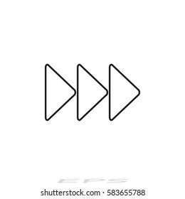 Vector icon arrow