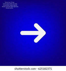 Vector icon arrow
