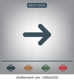 Vector icon arrow