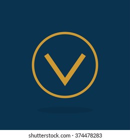 Vector icon arrow down