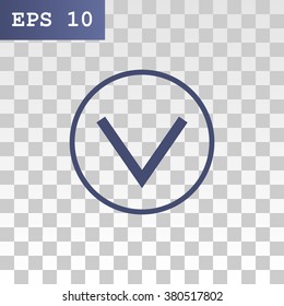 Vector icon arrow down