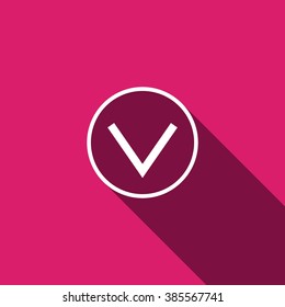 Vector icon arrow down
