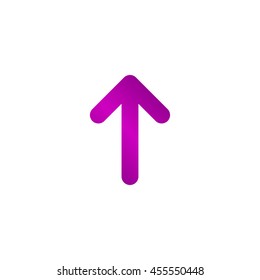 Vector icon arrow. Flat design style eps 10