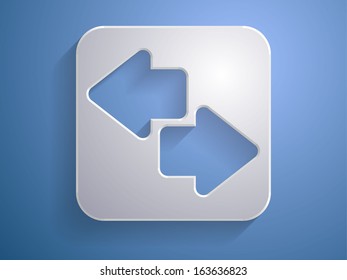 Vector icon arrow illustration