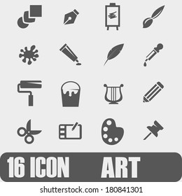 Vector Icon Art On white background