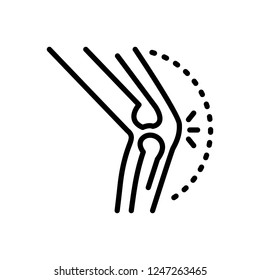 Vector icon for arthritis