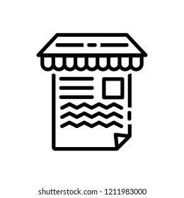 Vector icon for Article Marketing