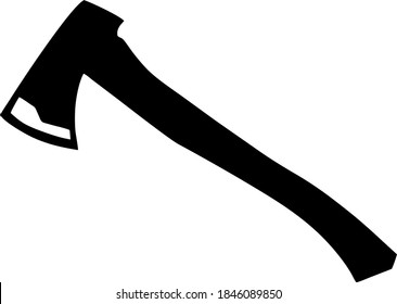 Vector icon of an axe