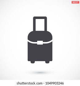 Vector icon bag 10 EPS