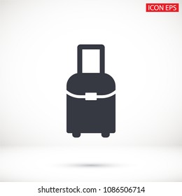 Vector icon bag 10 EPS