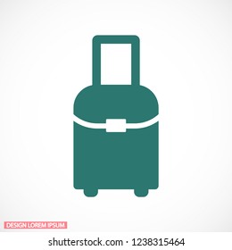 Vector icon bag 10 EPS
