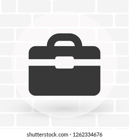 Vector icon bag 10 EPS