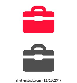 Vector icon bag 10 EPS