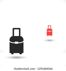 Vector icon bag 10 EPS
