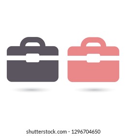 Vector icon bag 10 EPS