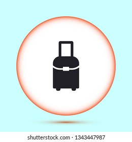 Vector icon bag 10 EPS