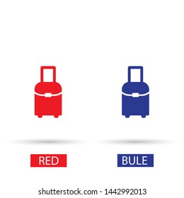 Vector icon bag 10 EPS . Lorem Ipsum Illustration design