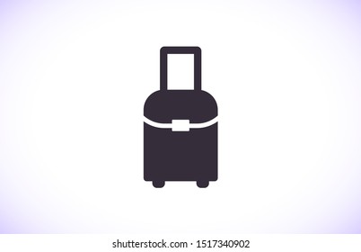 Vector icon bag 10 EPS . Lorem Ipsum Illustration design
