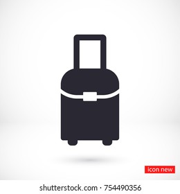 Vector icon bag 10 EPS