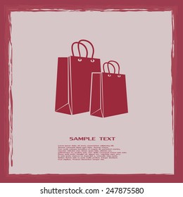 Vector icon bag