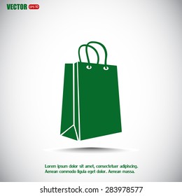 Vector icon bag