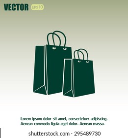 Vector icon bag