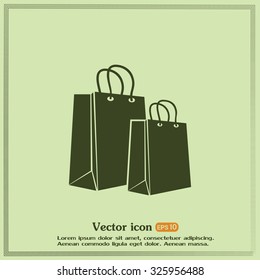 Vector icon bag