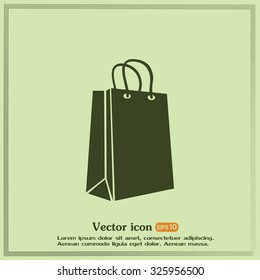 Vector icon bag