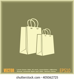 Vector icon bag