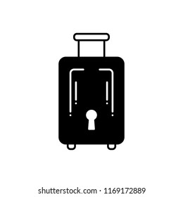 Vector icon for baggage luggage 