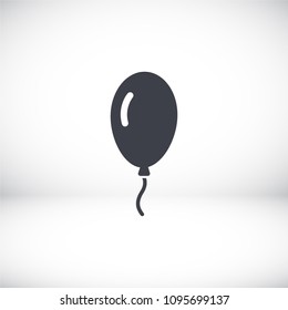Vector icon balloon inflatable 10 EPS