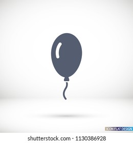 Vector icon balloon inflatable 10 EPS