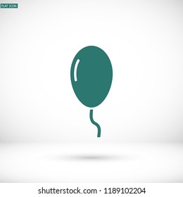 Vector icon balloon inflatable 10 EPS