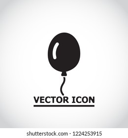 Vector icon balloon inflatable 10 EPS