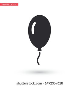 Vector icon balloon inflatable 10 EPS . Lorem Ipsum Illustration design