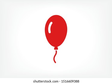 Vector icon balloon inflatable 10 EPS . Lorem Ipsum Illustration design