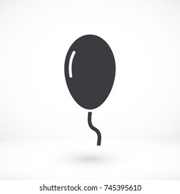 Vector icon balloon inflatable 10 EPS