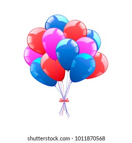 Vector icon. Balloons. Festive decor