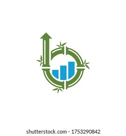 vector icon of bamboo finance logo