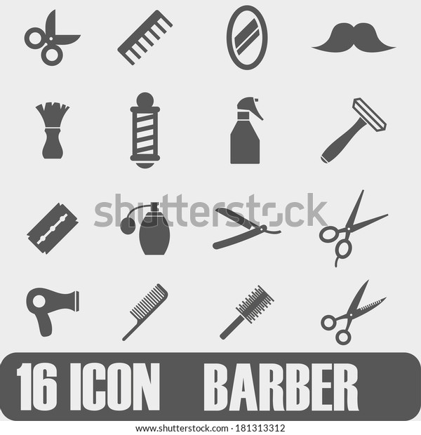 Vector Icon Barbvector Icon Barber On Stock Vector (Royalty Free ...