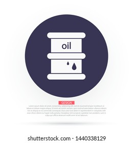 Vector icon barrel 10 EPS . Lorem Ipsum Illustration design