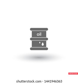 Vector icon barrel 10 EPS . Lorem Ipsum Illustration design