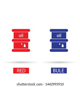 Vector icon barrel 10 EPS . Lorem Ipsum Illustration design