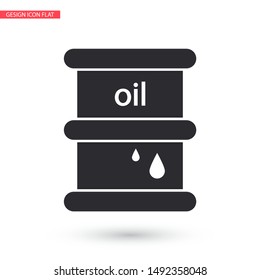 Vector icon barrel 10 EPS . Lorem Ipsum Illustration design