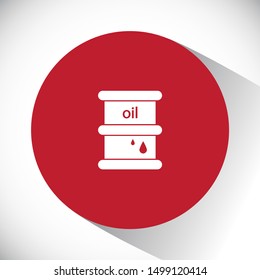 Vector icon barrel 10 EPS . Lorem Ipsum Illustration design