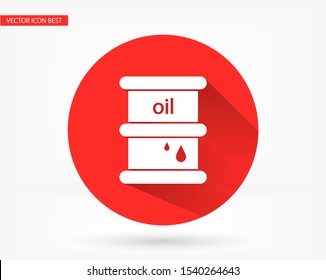 Vector icon barrel 10 EPS . Lorem Ipsum Illustration design