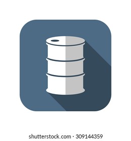 Vector icon barrels of oil