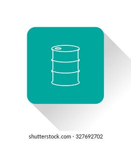 Vector icon barrels of oil